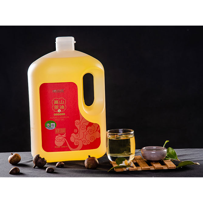 坊系列——紅花茶油5L單桶