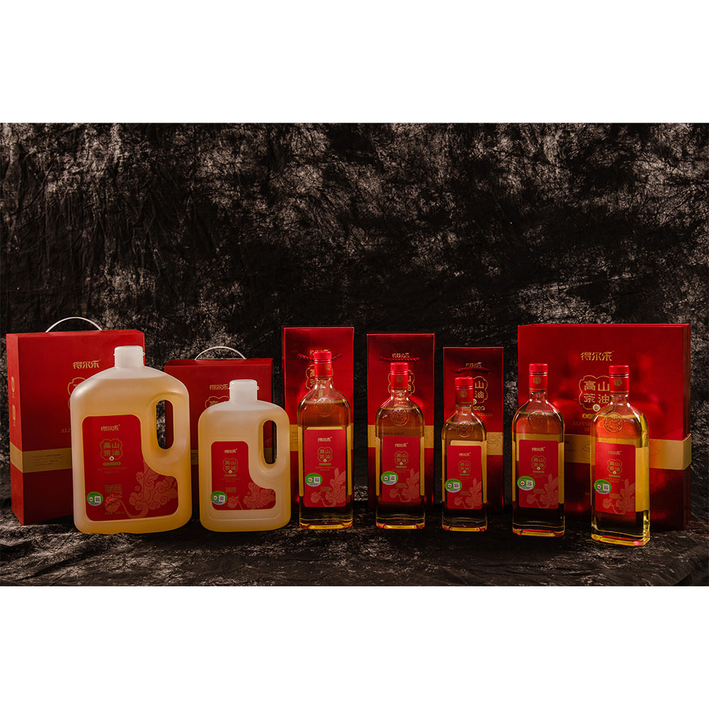 坊系列——紅花茶油500ml禮盒