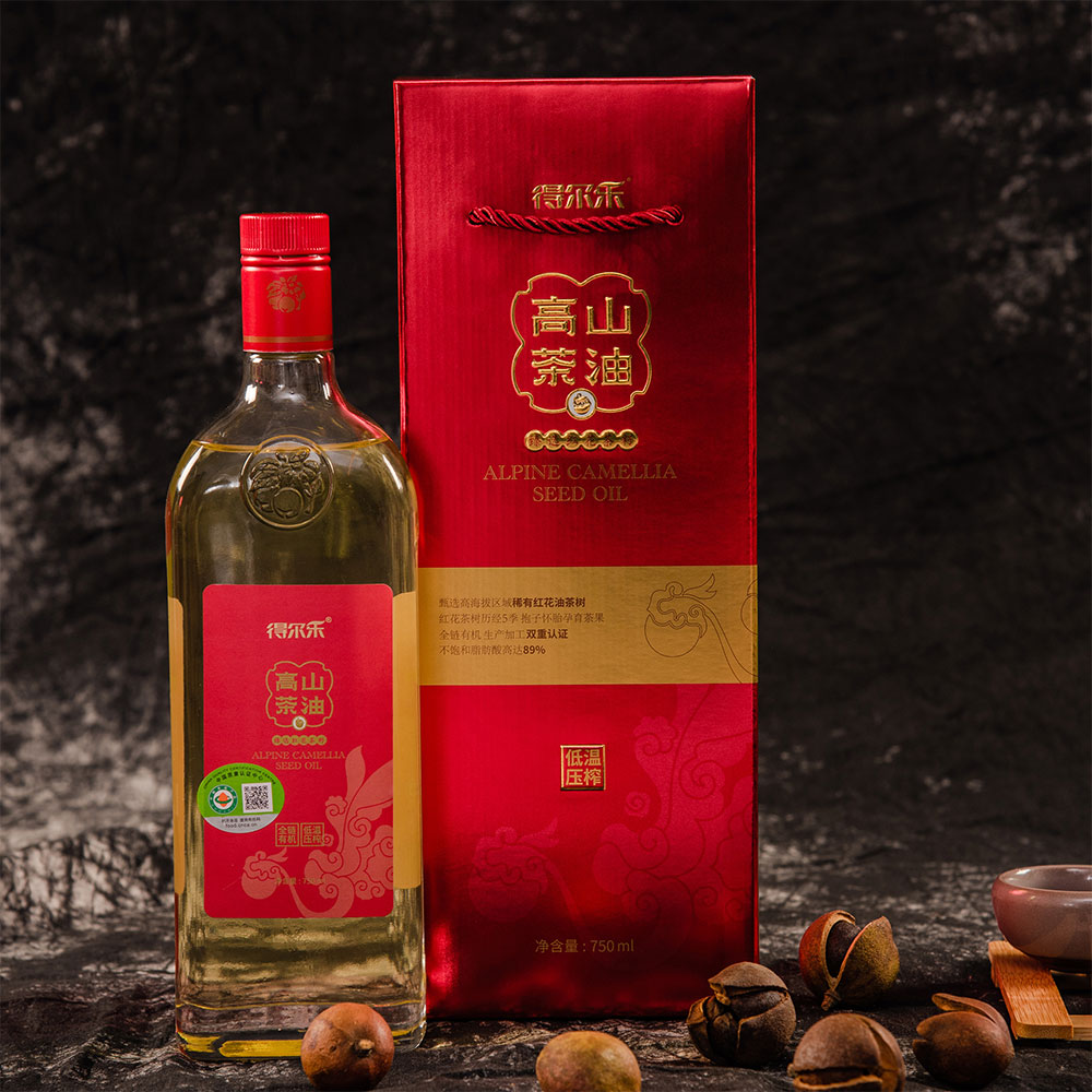 坊系列——紅花茶油750ml單瓶